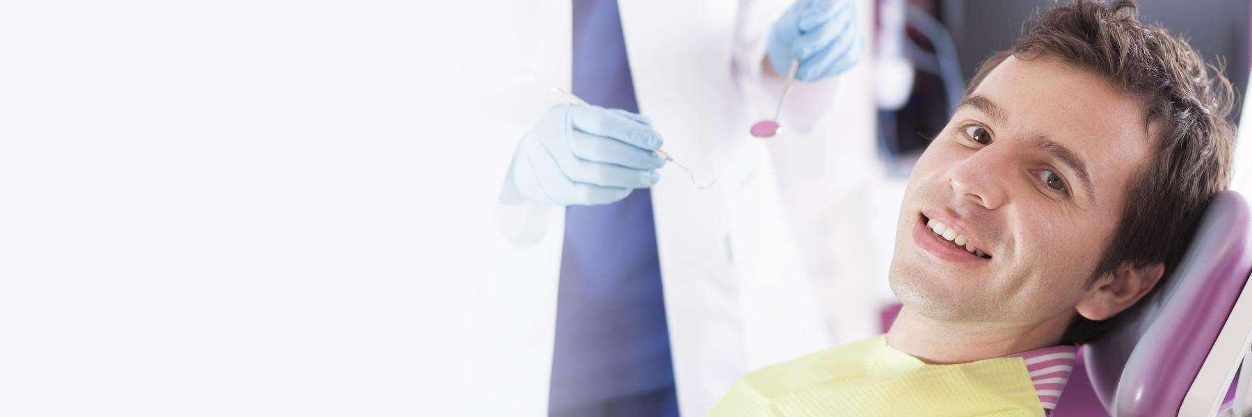 man at the dentist in mona vale