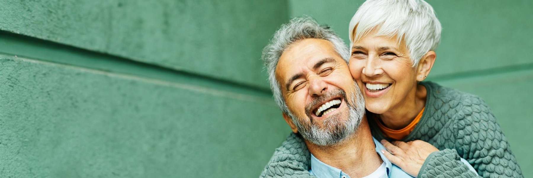 smiling seniors in Mona Vale NSW | cosmetic dentistry