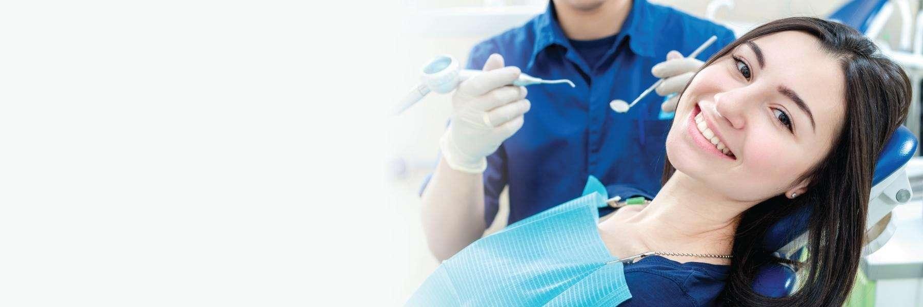 girl during a tooth extraction in mona vale