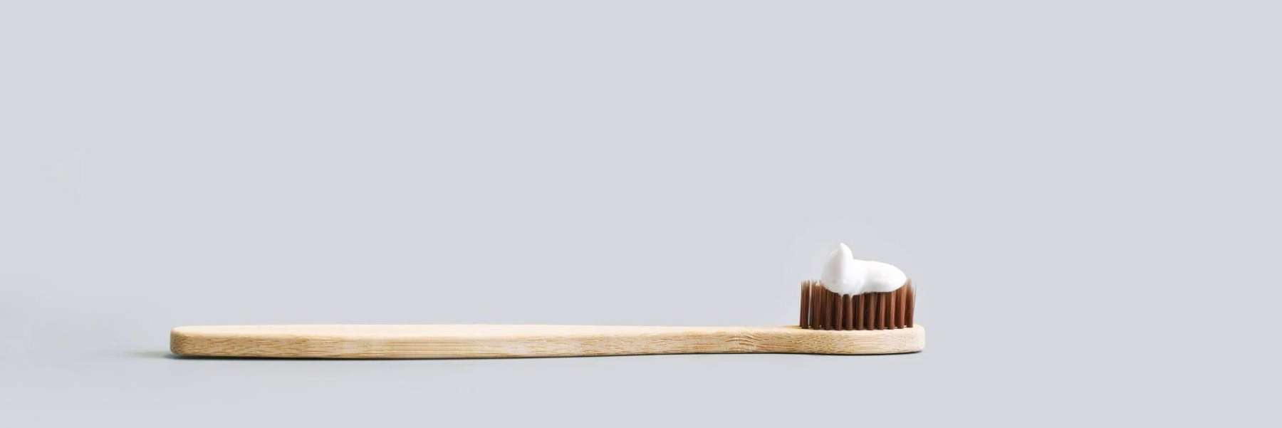 brush with baking soda toothpaste in Mona Vale NSW